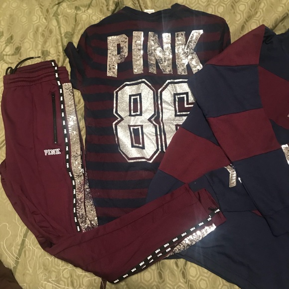 NWT 2 Piece VS PINK Bling Set - Picture 2 of 3